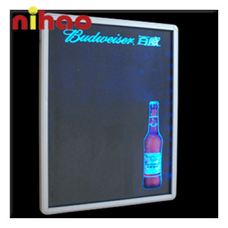 Flashing led writing board